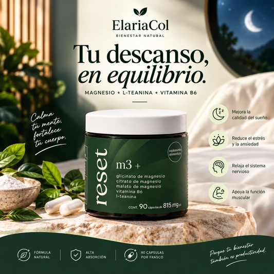 M3 + Reset: Descanso Profundo, Energia y Vitalidad,